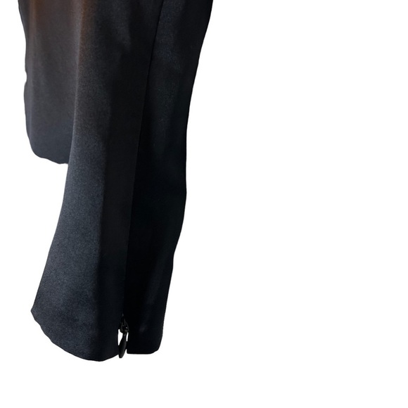 Albert Nikon Evening 100% Silk Sleeveless Cropped Tank w/ Side Zipper - Picture 2 of 8